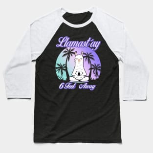 llamastay 6 feet away Baseball T-Shirt